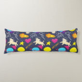 Cute Space Cats Lichaamskussen (Voorkant)