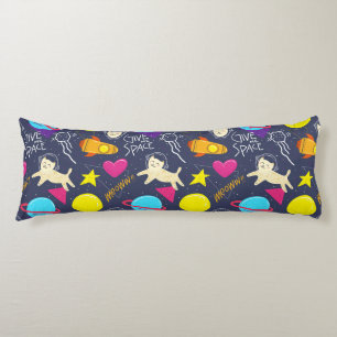 Cute Space Cats Lichaamskussen