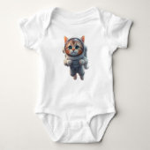 cute space explorer Cat Romper (Voorkant)