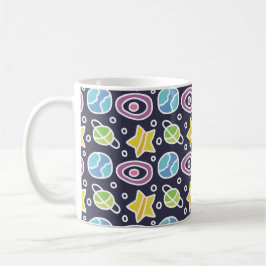 Cute Space Pattern Koffiemok