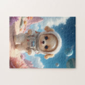 Cute Space Puppy Puzzle (Horizontal)