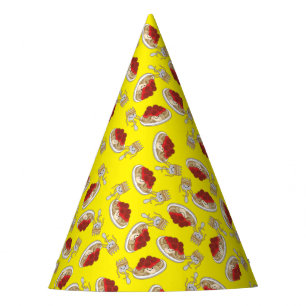 Cute Spaghetti kinderen Birthday Party Kawaii Feesthoedjes