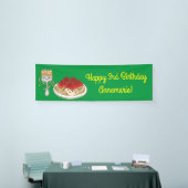 Cute Spaghetti kinderen Birthday Party Kawaii Spandoek (Beurs)