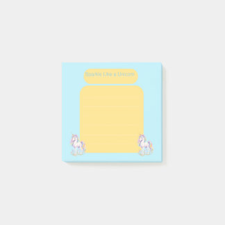 Cute Sparkle Als een Eenhoorn Pastel Post-it Notit Post-it® Notes