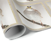 Cute Sparrow Cadeaupapier (Rol Hoek)