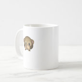 Cute Speak No Evil Monkey Emoji Koffiemok (Voorkant links)