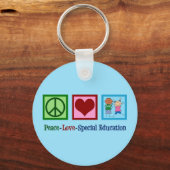 Cute Special Education Teacher Sleutelhanger (Voorkant)