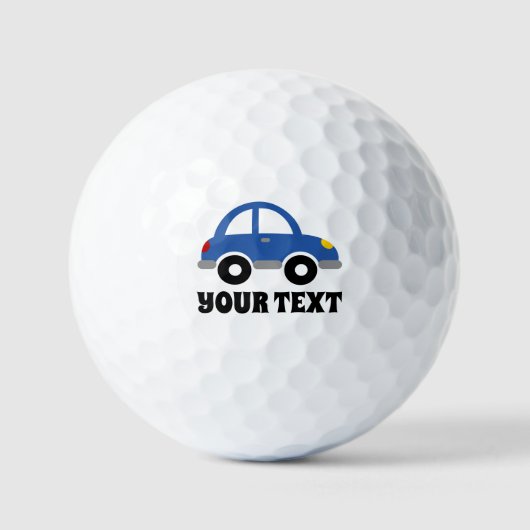 Cute speelgoed car golf ball voor kind mini golf g golfballen (Voorkant)