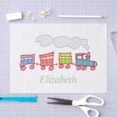 Cute Speelgoed Train Tissuepapier (Craft)