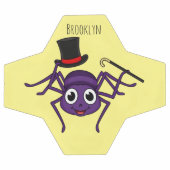 Cute Spider dans le top a un dessin animé (Plat)