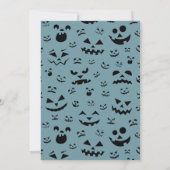 Cute Spooktacular Halloween Costume Party Kids Kaart (Achterkant)