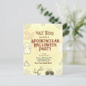 Cute Spooktacular Halloween Party Invitation (Debout devant)