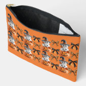 Cute Spooky Coquette Halloween Pumpkin  Etui (Open)