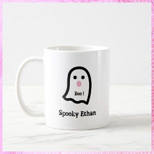 Cute Spooky Ghost Boo Koffiemok