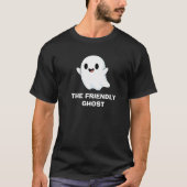 cute spooky ghost design t-shirt (Voorkant)
