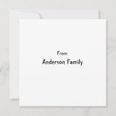 Cute Spooky Happy Halloween Aankondiging (Achterkant)