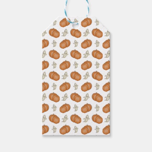Cute Spooky Herfst Gift Label Cadeaulabel (Voorkant)