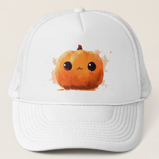 Cute & Spooky Jack-O-Lantern Cap Trucker Pet