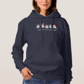 Cute Spooky-kerstgeesten Sweatshirt (Voorkant)