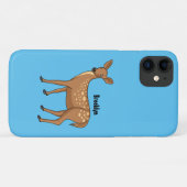 Cute spotted hert cartoon Case-Mate iPhone case (Achterkant (horizontaal))