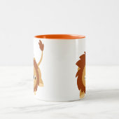 Cute Sprighight Cartoon Lion Mug (Centre)