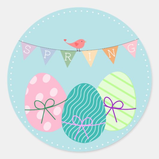 Cute Spring Sticker (Voorkant)