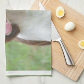 Cute Springer Spaniel Theedoek (Quarter Fold)