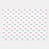 Cute Sprinkle Donuts Pattern Inpakpapier Vel (Voorkant)