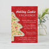 Cute Sprinkle Sugar Cookie Exchange Invitation de  (Debout devant)