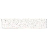 Cute sprinkles party betegelde table runner korte tafelloper (Horizontaal)