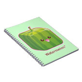 Cute Square Watermelon Notitieboek (Rechterzijde)