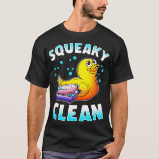 Cute Squeaky Clean Rubber Duck Time Duck 0957 T-shirt