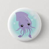 Cute Squid Button (Voorkant)