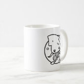 Cute Squid Café Mug (Devant droit)