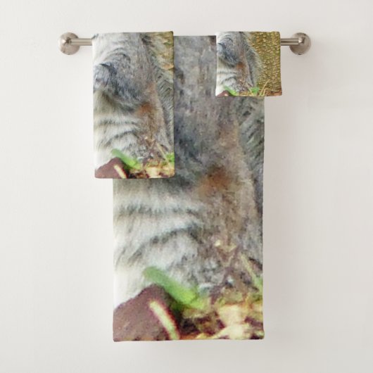 Cute Squirrel Bad Handdoek (Insitu)