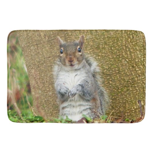 Cute Squirrel Badmat (Voorkant)