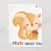 Cute Squirrel Briefkaart (Voorkant / Achterkant)