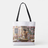 Cute Squirrel Dog Mom Tote Bag (Achterkant)