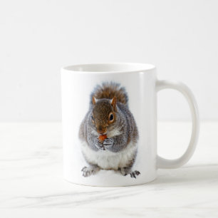 Cute Squirrel Eating a Nut Photo Coffee Mok