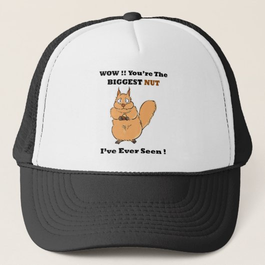 Cute Squirrel Full Trucker Pet (Voorkant)