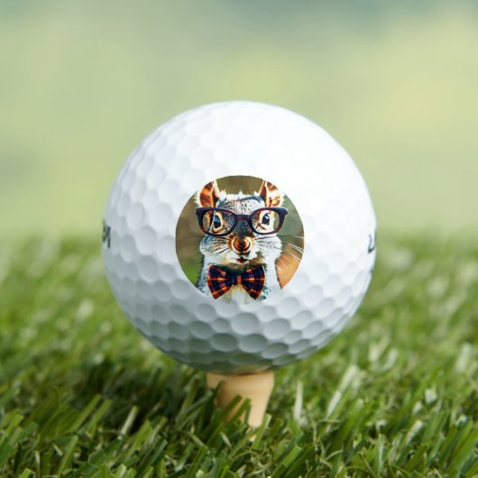 Cute Squirrel Golfballen (Insitu Shirt)