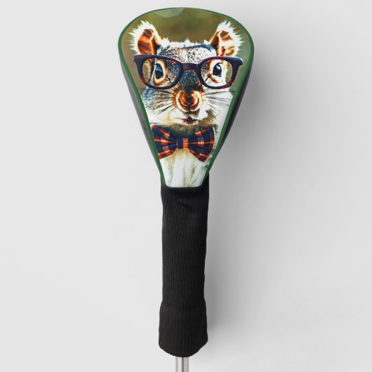 Cute Squirrel Golfheadcover (Voorkant)