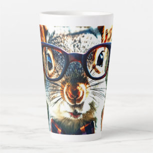Cute Squirrel Latte Mok