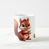 Cute Squirrel Mug - Bois Animal Coffee Coupe (Centre)