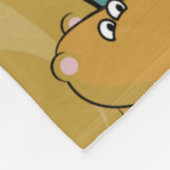 Cute Squirrel Pattern Fleece Deken (Hoek)