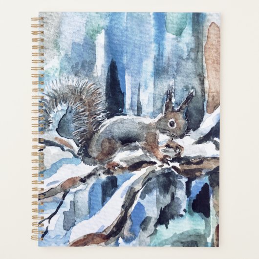 Cute squirrel planner (Voorkant)