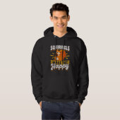 Cute Squirrel Rodent  Spuirrels Make Me Happy Hoodie (Voorkant volledig)