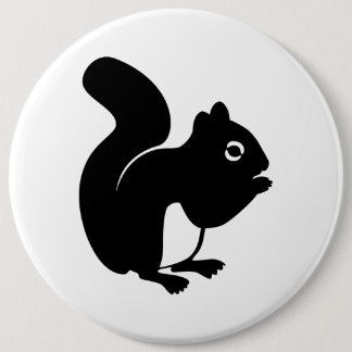 Cute Squirrel Ronde Button 6,0 Cm