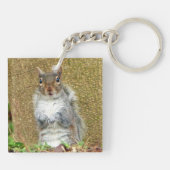 Cute Squirrel Sleutelhanger (Achterkant)