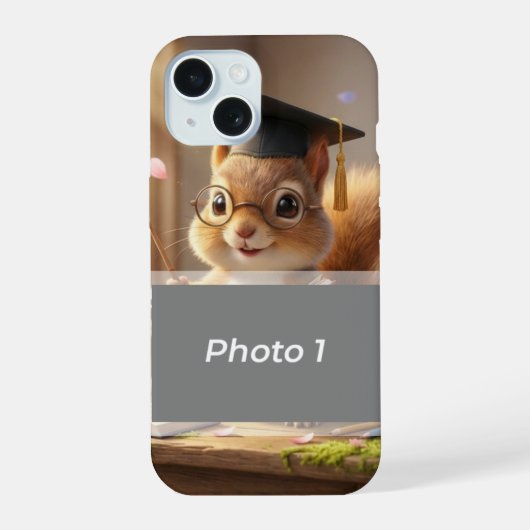 Cute Squirrel Teacher Appreciation iPhone Case iPhone 15 Hoesje (Achterkant)
